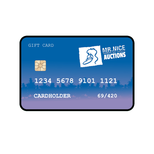Mr. Nice Auctions GIFT CARD